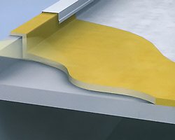 Изоляция плоских крыш с монолитным основанием с использованием Elastopor H